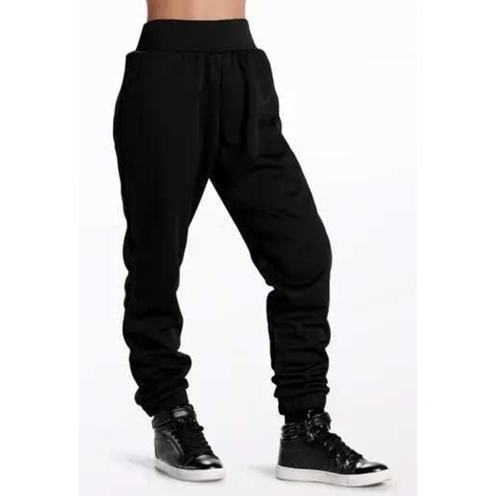 Weissman High Rise Joggers Size 14 LC Large Child Black